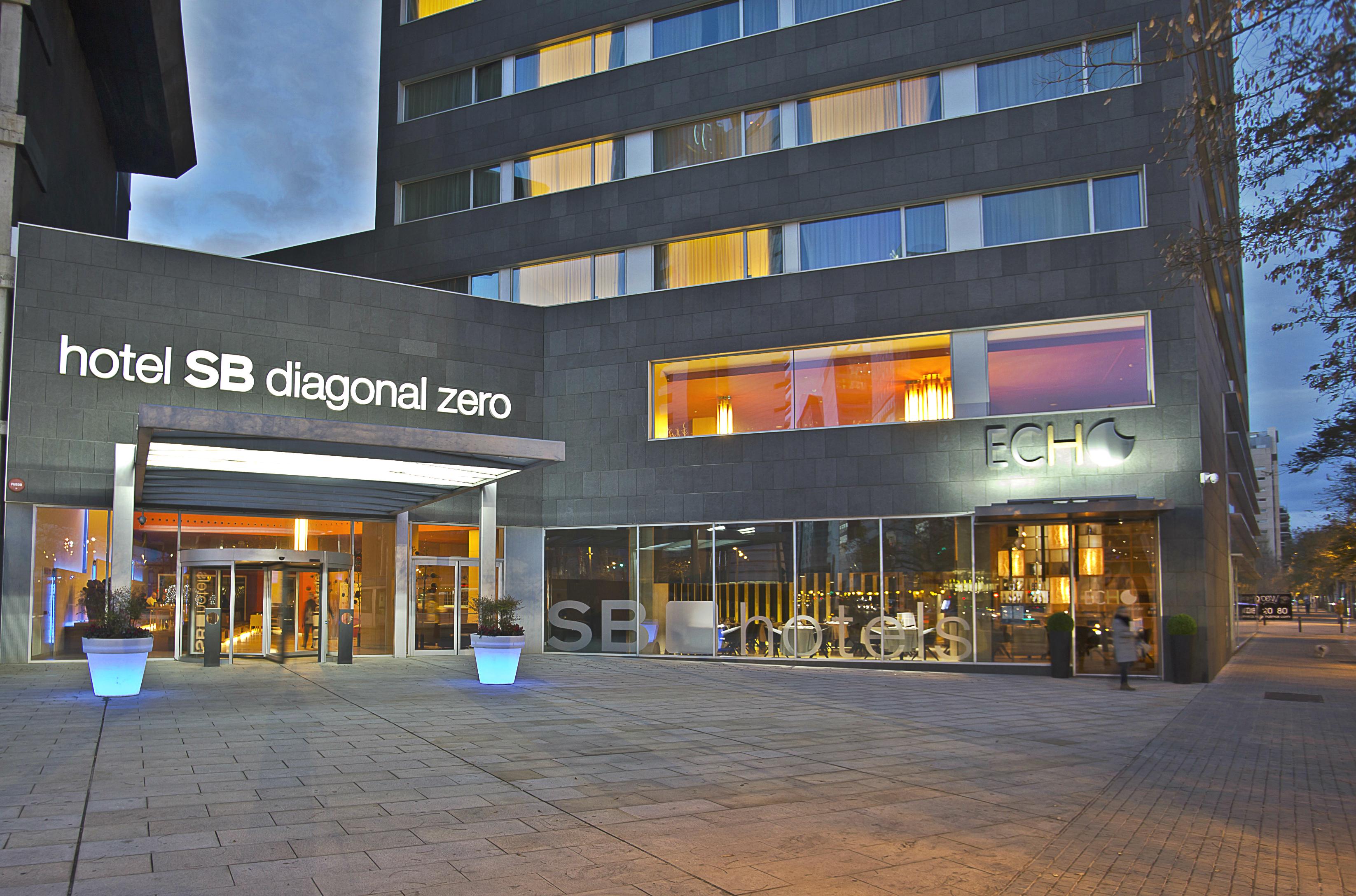 Hotel Sb Diagonal Zero 4 Sup Barcelona Exterior photo